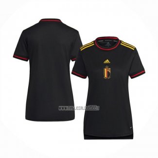 Maglia Belgica Home Donna Euro 2022