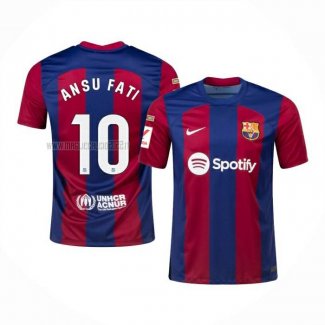 Maglia FC Barcellona Giocatore Ansu Fati Home 2023-2024