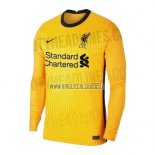 Maglia Liverpool Portiere Manica Lunga 2020-2021 Giallo