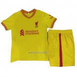 Maglia Liverpool Terza Bambino 2021-2022