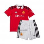 Maglia Manchester United Home Bambino 2022-2023