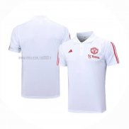 Maglia Polo del Manchester United 2023-2024 Blanco