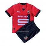 Maglia Stade Rennais Home Bambino 2022-2023