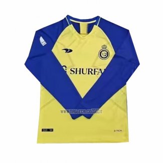Maglia Al Nassr Home Manica Lunga 2022-2023