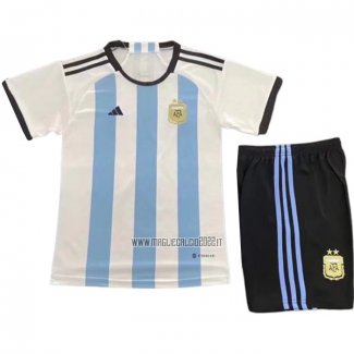 Maglia Argentina Home Bambino 2022