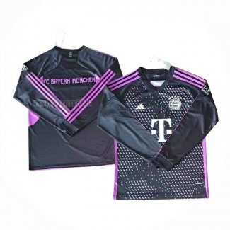 Maglia Bayern Monaco Away Manica Lunga 2023-2024