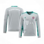 Maglia Bayern Munich Portiere Manica Lunga 2020-2021 Gris