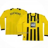 Maglia Borussia Dortmund Home Manica Lunga 2022-2023
