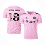 Maglia Inter Miami Giocatore Jordi Alba Home 2023