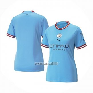 Maglia Manchester City Home Donna 2022-2023