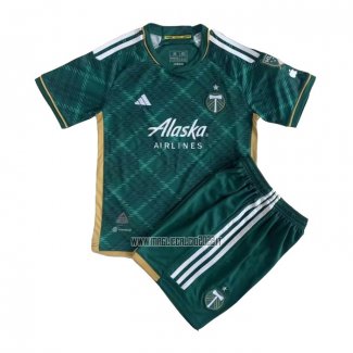 Maglia Portland Timbers Home Bambino 2023-2024