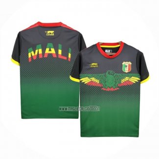 Thailandia Maglia Mali 2022 Negro y Verde