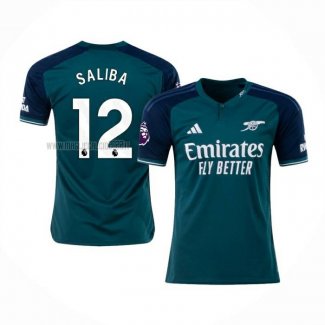 Maglia Arsenal Giocatore Saliba Terza 2023-2024