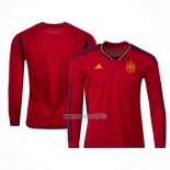 Maglia Espana Home Manica Lunga 2022