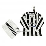 Maglia Juventus Home Manica Lunga Bambino 2021-2022