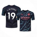 Maglia Manchester City Giocatore J.Alvarez Terza 2023-2024