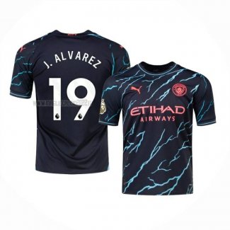 Maglia Manchester City Giocatore J.Alvarez Terza 2023-2024