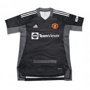 Maglia Manchester United Portiere 2021-2022 Negro