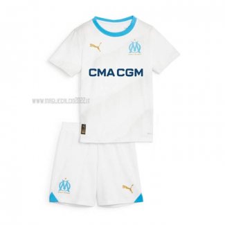 Maglia Olympique Marsiglia Home Bambino 2023-2024