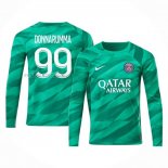 Maglia Paris Saint-Germain Giocatore Donnarumma Portiere Manica Lunga 2023-2024 Verde