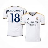 Maglia Real Madrid Giocatore Tchouameni Home 2023-2024