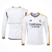 Maglia Real Madrid Home Manica Lunga 2023-2024