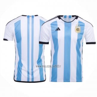 Maglia Argentina 3 Estrellas Home 2022