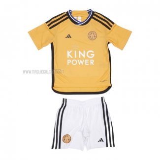 Maglia Leicester City City Terza Bambino 2023-2024