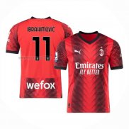 Maglia Milan Giocatore Ibrahimovic Home 2023-2024