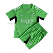 Maglia Real Madrid Portiere Bambino 2023-2024 Verde