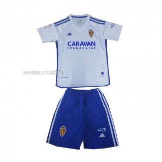 Maglia Real Zaragoza Home Bambino 2023-2024