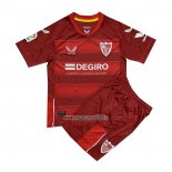 Maglia Sevilla FC Away Bambino 2022-2023