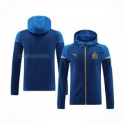 Giacca con Capucha del Olympique Marsiglia 2023-2024 Blu