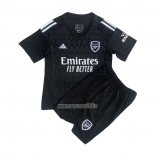 Maglia Arsenal Portiere Bambino 2023-2024 Nero