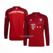 Maglia Bayern Monaco Home Manica Lunga 2021-2022