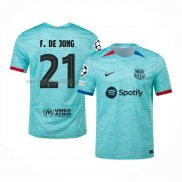 Maglia FC Barcellona Giocatore F.De Jong Terza 2023-2024