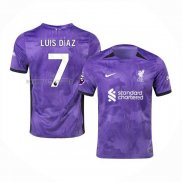 Maglia Liverpool Giocatore Luis Diaz Terza 2023-2024