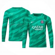 Maglia Paris Saint-Germain Portiere Manica Lunga 2023-2024 Verde