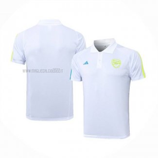 Maglia Polo del Arsenal 2023-2024 Blanco