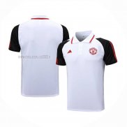 Maglia Polo del Manchester United 2023-2024 Blanco