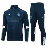 Tuta da Track de Giacca del Ajax 2023-2024 Blu