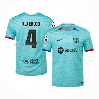 Maglia FC Barcellona Giocatore R.Araujo Terza 2023-2024