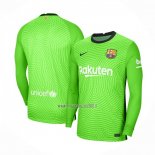 Maglia FC Barcellona Portiere Manica Lunga 2020-2021 Verde