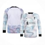 Maglia Liverpool Away Manica Lunga 2022-2023