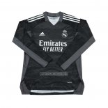 Maglia Real Madrid Portiere Manga Larga 2021-2022 Negro