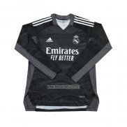 Maglia Real Madrid Portiere Manga Larga 2021-2022 Negro
