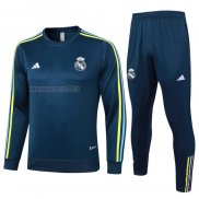 Tuta da Track de Felpa del Real Madrid 2023 Blu