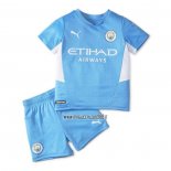Maglia Manchester City Home Bambino 2021-2022