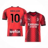 Maglia Milan Giocatore Rafa Leao Home 2023-2024