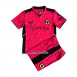 Maglia Wolves Portiere Bambino 2021-2022 Rosa